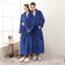 Kimono Robes Microfiber Lightweight Long Robe Knit Bathrobe Soft Sleepwear V-Neck Loungewear Hotel Bath Robe